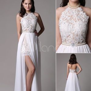 Special occasion white dress